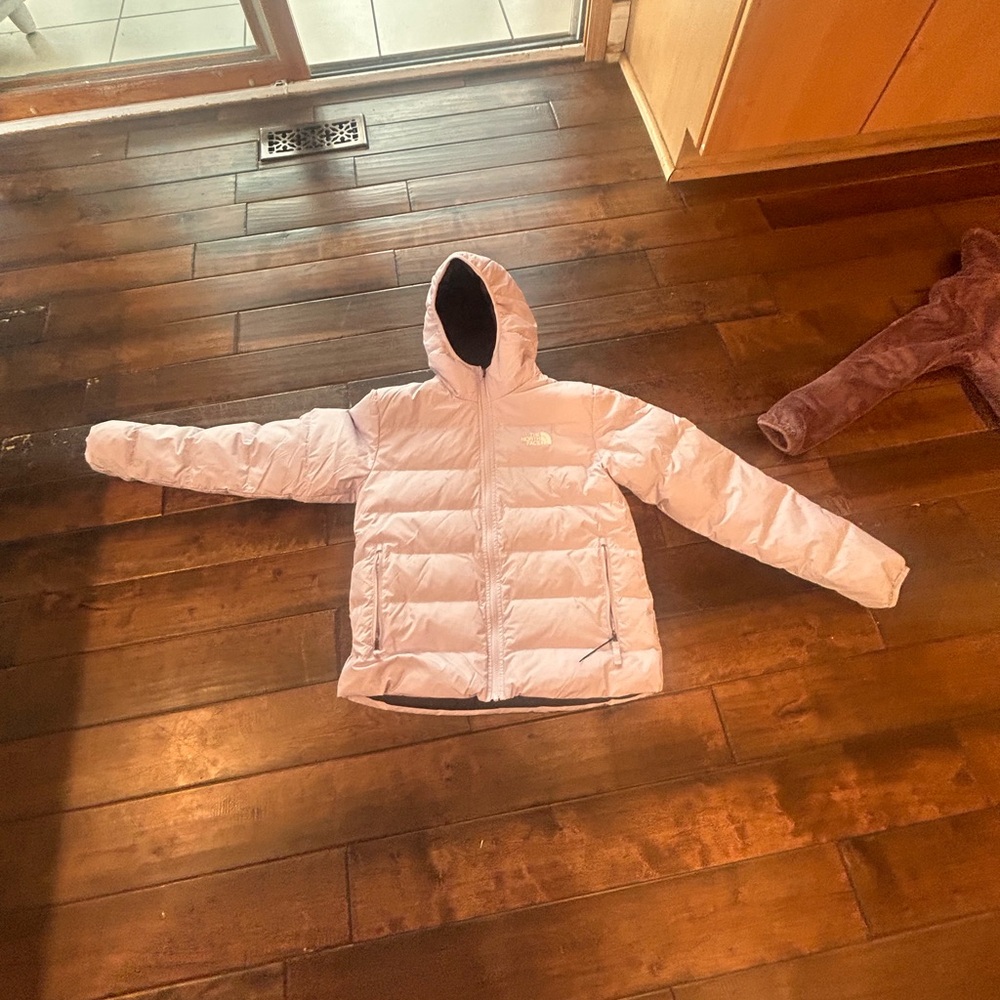 Kids White Puffer Jacket